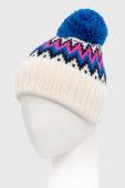 Вовняна шапка MC2 Saint Barth вовна колір барвистий (2854466)