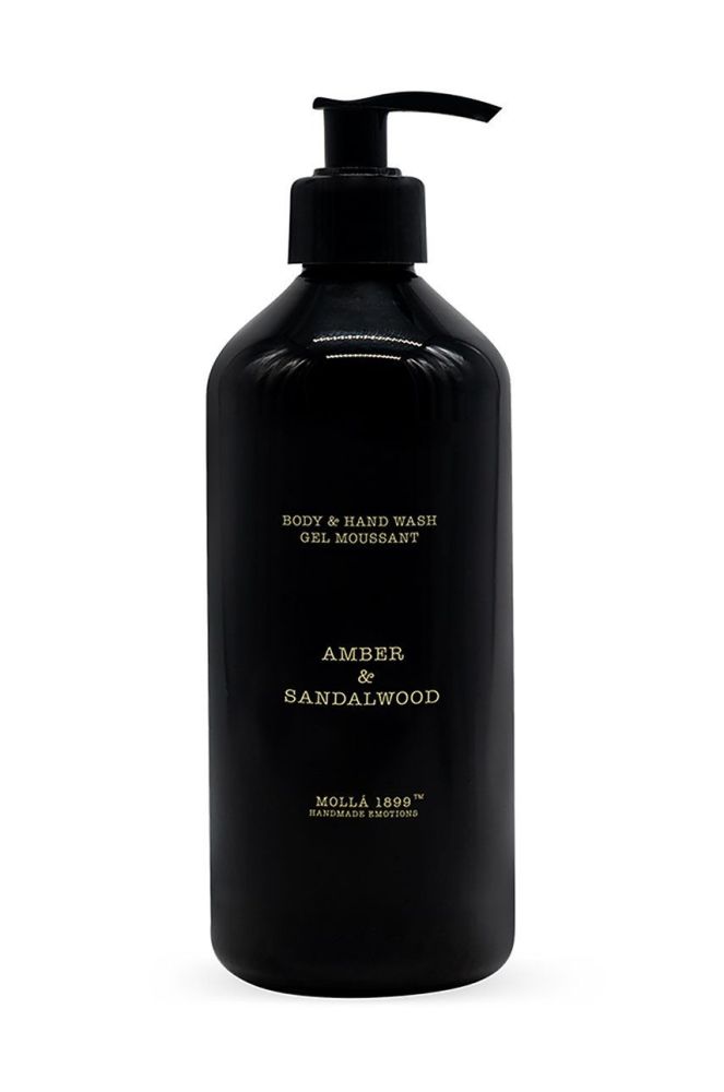 Cereria Molla Рідке мило Amber & Sandalwood 500 ml колір чорний