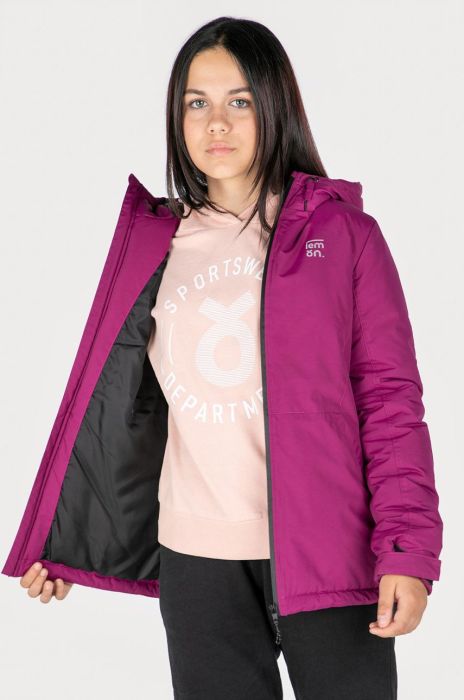 Дитяча куртка Lemon Explore колір фіолетовий
