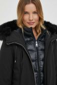 Куртка Dkny жіноча колір чорний перехідна (3574987)