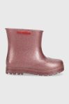 Дитячі гумові чоботи Melissa WELLY BB колір рожевий