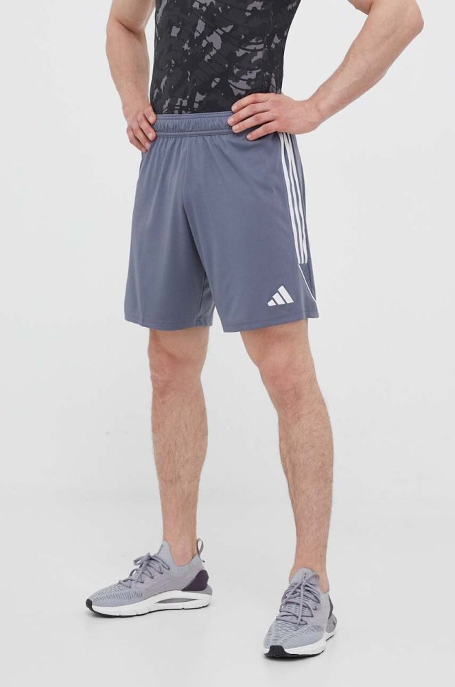 Шорти для тренувань adidas Performance Tiro 23 колір сірий