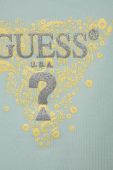 Дитяча футболка Guess колір блакитний (2056814)