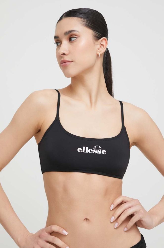 Купальний бюстгальтер Ellesse колір чорний злегка ущільнена чашечка (3244323)