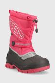 Дитячі чоботи Keen колір рожевий